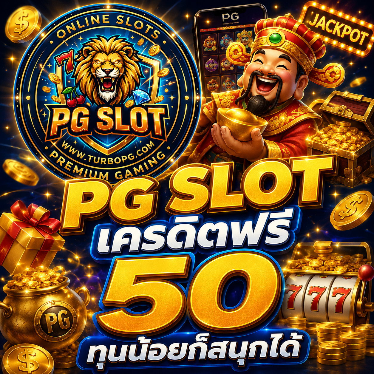 PG SLOT เครดิตฟรี 50